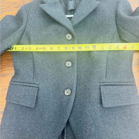 NWT Marc by Marc Jacobs CAVIAR GREY Wool Coat Sz 2 - Picture 8 of 10